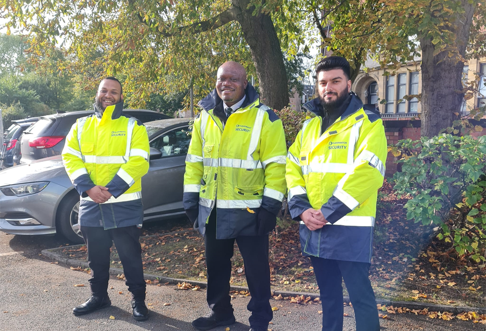 Clear Watch Security officers on duty